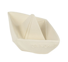 Oli&Carol прорезыватель для зубов Origami Boat white