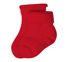 OLANT BABY носки шерсть плюш, цвет красный