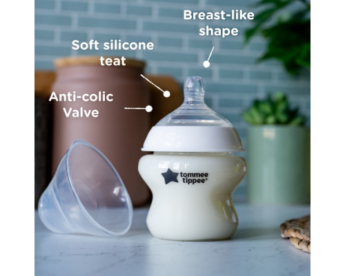 Tommee Tippee бутылочка для кормления Closer to nature 340 мл, 3 мес +