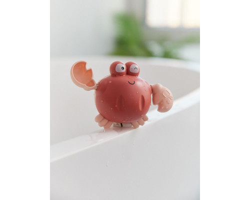 Happy Baby игрушка для ванной заводная Swimming Crab brown