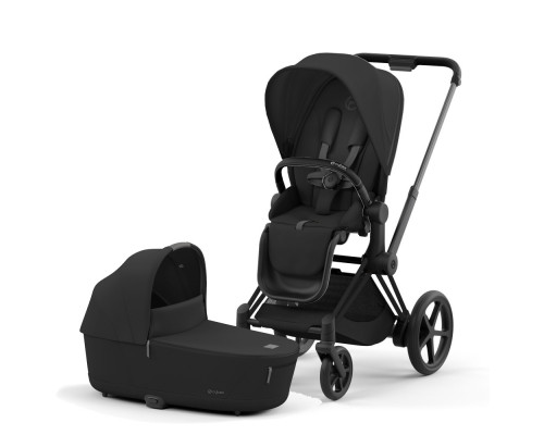 Cybex Priam IV Коляска 2 в 1 Matt Black / Sepia Black