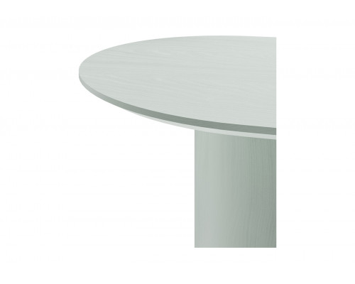 Столик Type D 70 см со смещенным основанием D 39 см (белый)