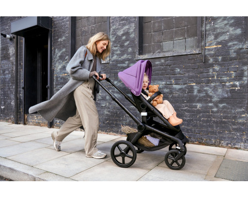 Bugaboo Fox5 коляска 2 в 1 Graphite/ Midnight Black/ Morning Pink