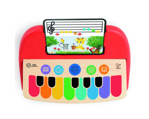 Hape игрушка музыкальная Пианино сенсорное, красное