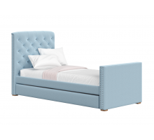 Кровать подростковая Elit soft (голубой)