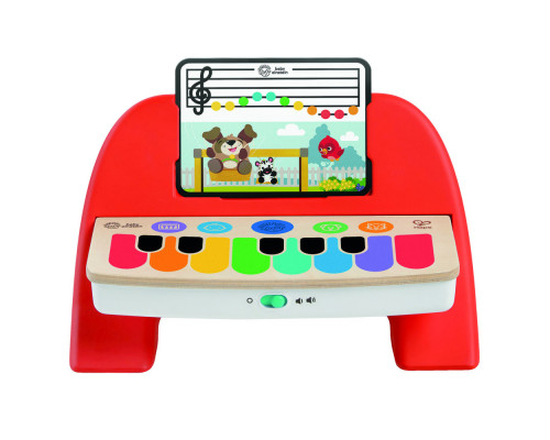 Hape игрушка музыкальная Пианино сенсорное, красное