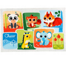 Chicco коврик игровой мягконабивной XXL Лесные друзья