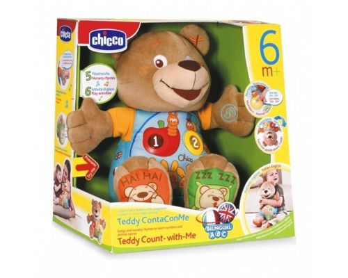 Chicco игрушка музыкальная Мишка Тедди