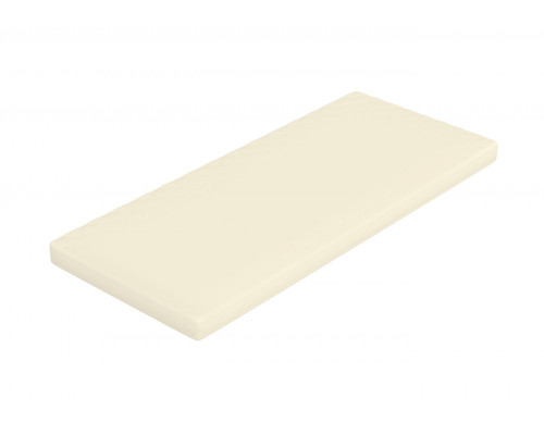Простынь для прямоугольного матраса 90*180 см (молочный, сатин)