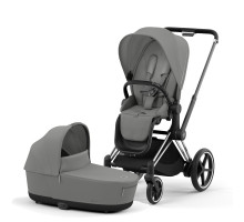 Cybex Priam IV Коляска 2 в 1 Chrome Black / Mirage Grey