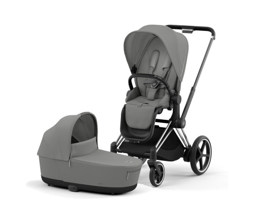 Cybex Priam IV Коляска 2 в 1 Chrome Black / Mirage Grey