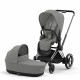 Cybex Priam IV Коляска 2 в 1 Chrome Black / Mirage Grey