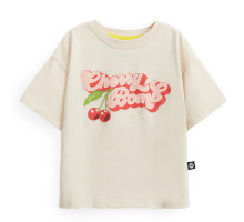 Happy Baby футболка детская Milky (cherry)
