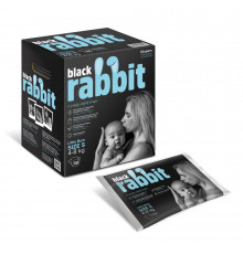 Black Rabbit подгузники на липучках 4-8 кг S 32 штуки