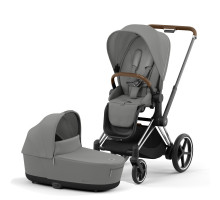 Cybex Priam IV Коляска 2 в 1 Chrome Brown / Mirage Grey