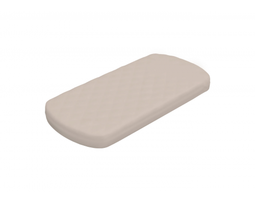 Простынь для кровати KIDI soft размер М 80*180 см (бежевый, сатин)