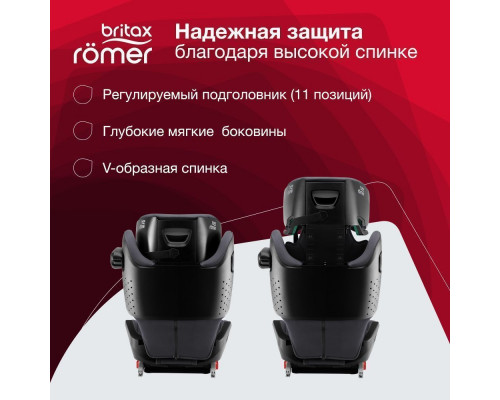 Britax Roemer Автокресло Kidfix i-SIZE Storm Grey (гр.2/3)