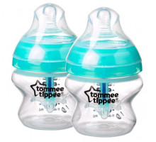 Tommee Tippee бутылочка для кормления Advanced Anti-Colic, 150 мл., 0+, 2 шт.