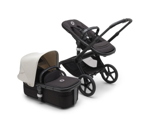 Bugaboo Fox5 коляска 2 в 1 Black/ Midnight Black/ Misty White