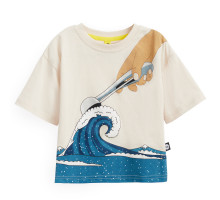 Happy Baby футболка детская Milky (wave)