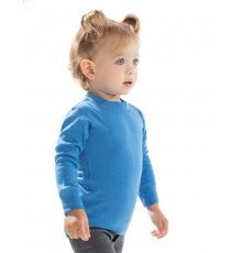 NORVEG футболка 100% шерсть с длинным рукавом Soft Kids цвет голубой