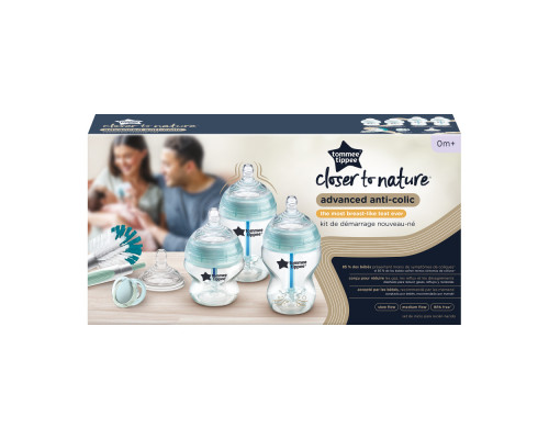 Tommee Tippee набор для новорожденнго Advanced Anti-Colic, голубой