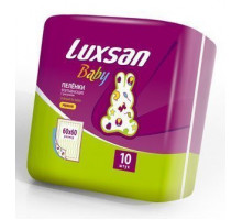 Luxsan Baby пеленка 60х60 с рисунком 10 штук