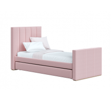 Кровать подростковая Cosy спальное место 90*200 см (розовый)