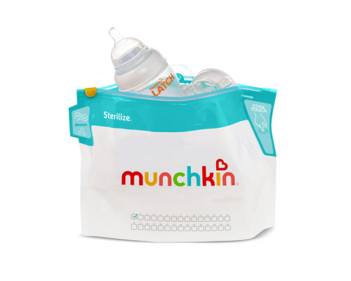 Munchkin пакеты для стерилизации в микроволновой печи, 6 штук