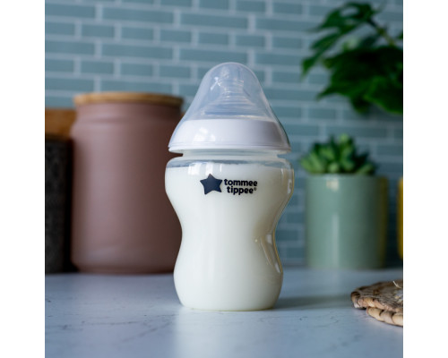 Tommee Tippee бутылочка для кормления Closer to nature, 260 мл., 0+