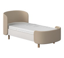 Кровать подростковая KIDI Soft размер М (бежевый)