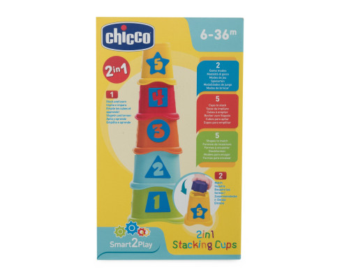 Chicco пирамидка Stacking Cups