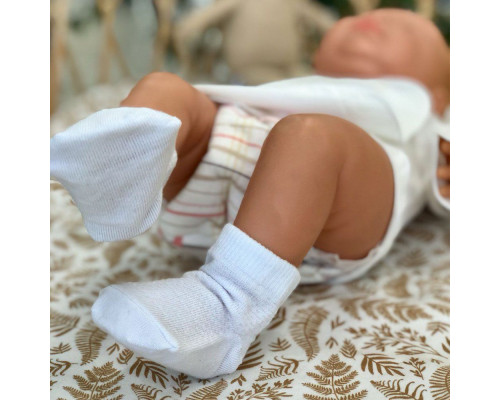 OLANT BABY носки детские, ажур, 2 пары, белые