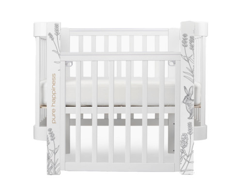 Happy Baby кровать-люлька Mommy love white nova