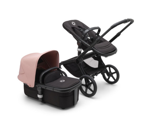 Bugaboo Fox5 коляска 2 в 1 Black/ Midnight Black/ Morning Pink