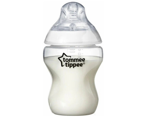 Tommee Tippee бутылочка для кормления Closer to nature, 260 мл., 0+, 3 шт.