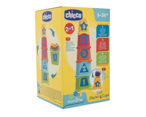 Chicco пирамидка Stacking Cups