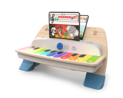 Hape игрушка музыкальная Пианино сенсорное, бежевое