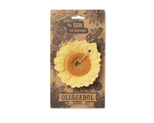 Oli&Carol прорезыватель для зубов Sun the Sunflower