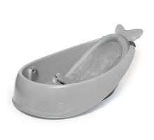 Skip Hop ванночка со слингом 3 ступени Китенок, серый