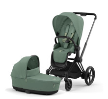 Cybex Priam IV Коляска 2 в 1 Matt Black / Leaf Green