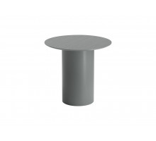 Стол обеденный Type D 80 см основание D 39 см (серый)