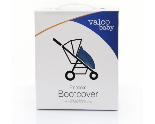 Valco Baby Муфта для ног Boot Cover Snap, Snap 4 / Ocean Blue