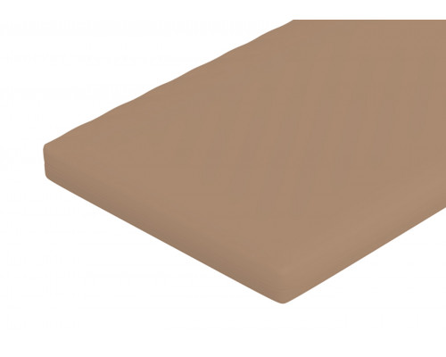 Простынь для прямоугольного матраса 60*120 см (мокко, сатин)
