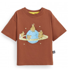 Happy Baby футболка детская Brown (planet)