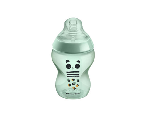 Tommee Tippee бутылочка для кормления Closer to nature, 260 мл., 0+, моно