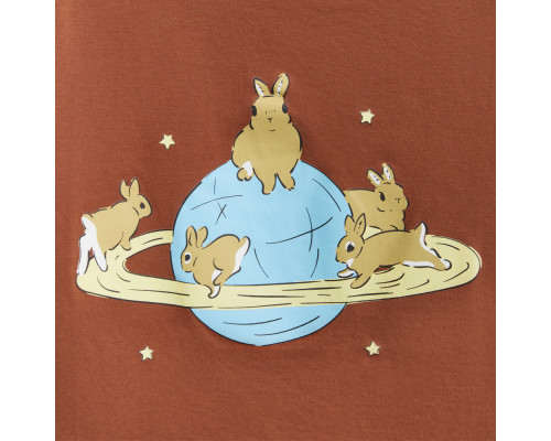 Happy Baby футболка детская Brown (planet)