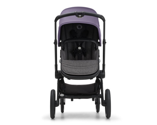 Bugaboo Fox5 коляска 2 в 1 Black/ Grey Melange / Astro Purple