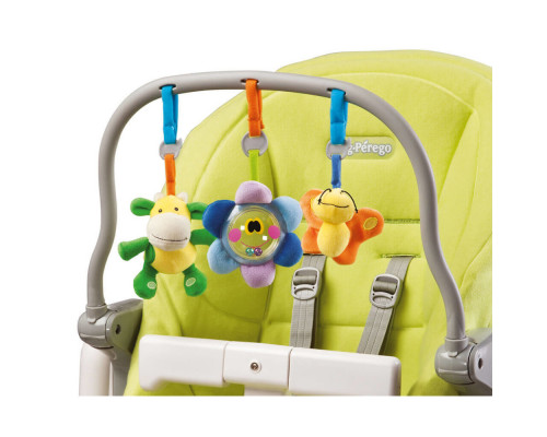 Peg Perego накидка Kit Tatamia Verde и дуга с игрушками